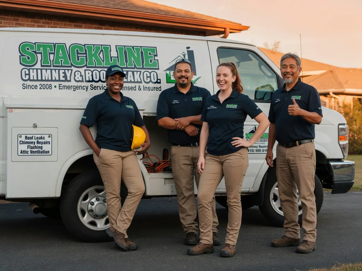 Chimney flashing repair company in Union City, GA